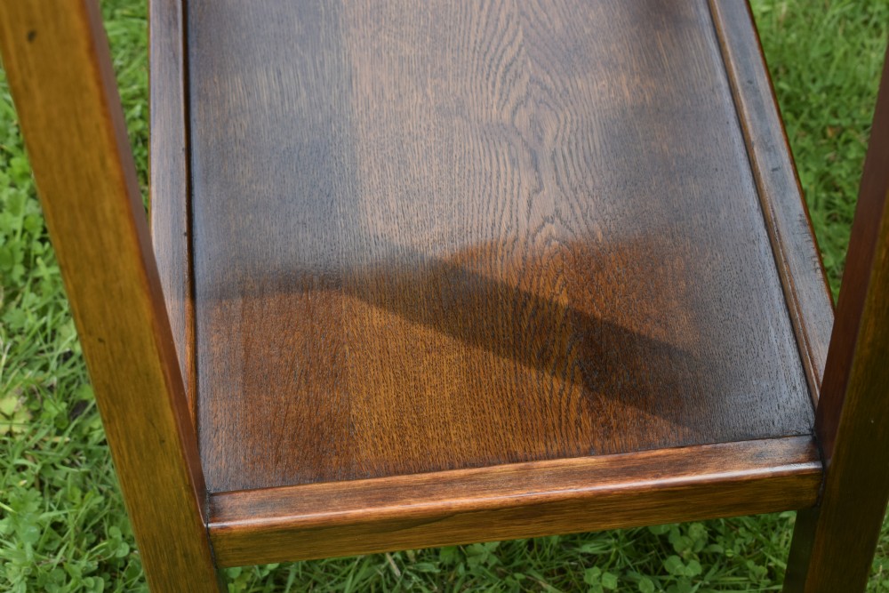 Early 20th Century  Oak Side Table View XI
