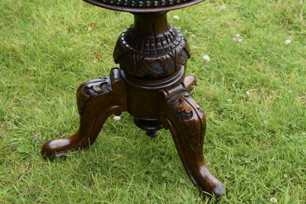 Victorian Revolving Piano Stool View IX