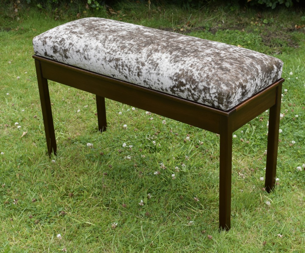 Early 20th Century Duet Piano Stool