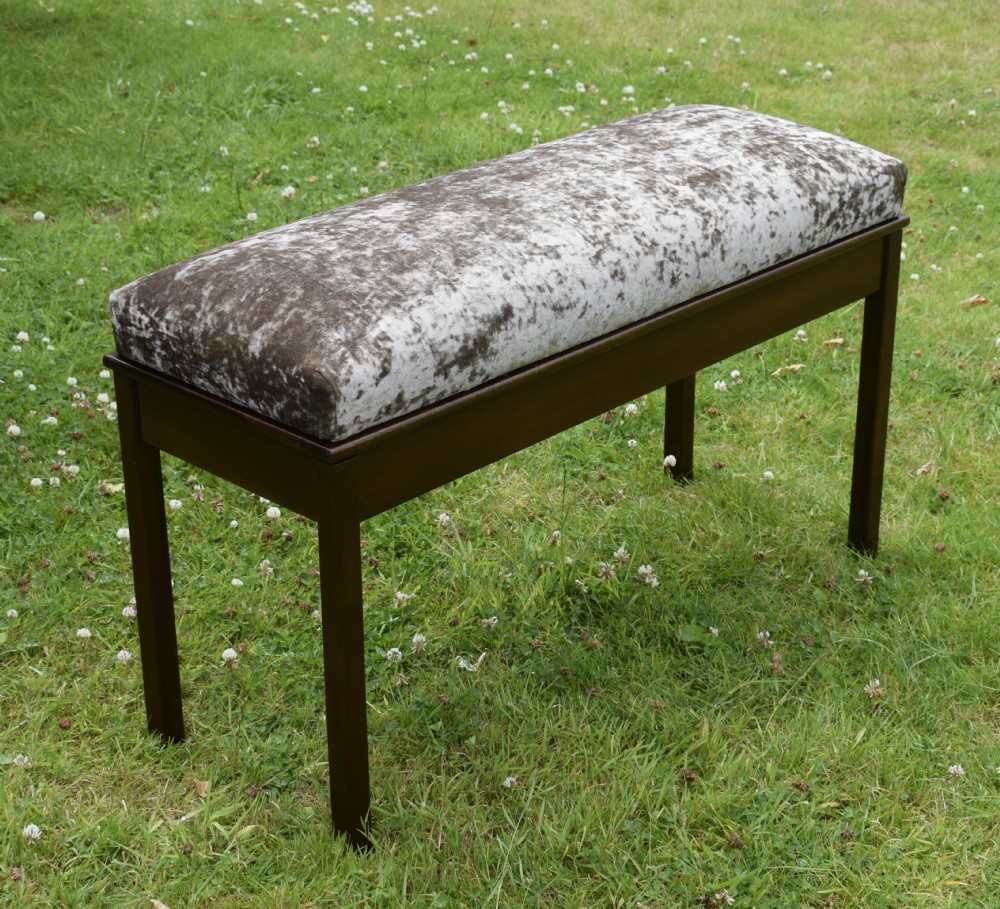 Early 20th Century Duet Piano Stool View III