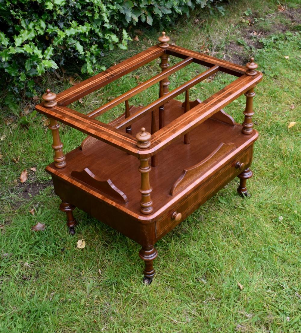 Victorian Walnut Canterbury View IV