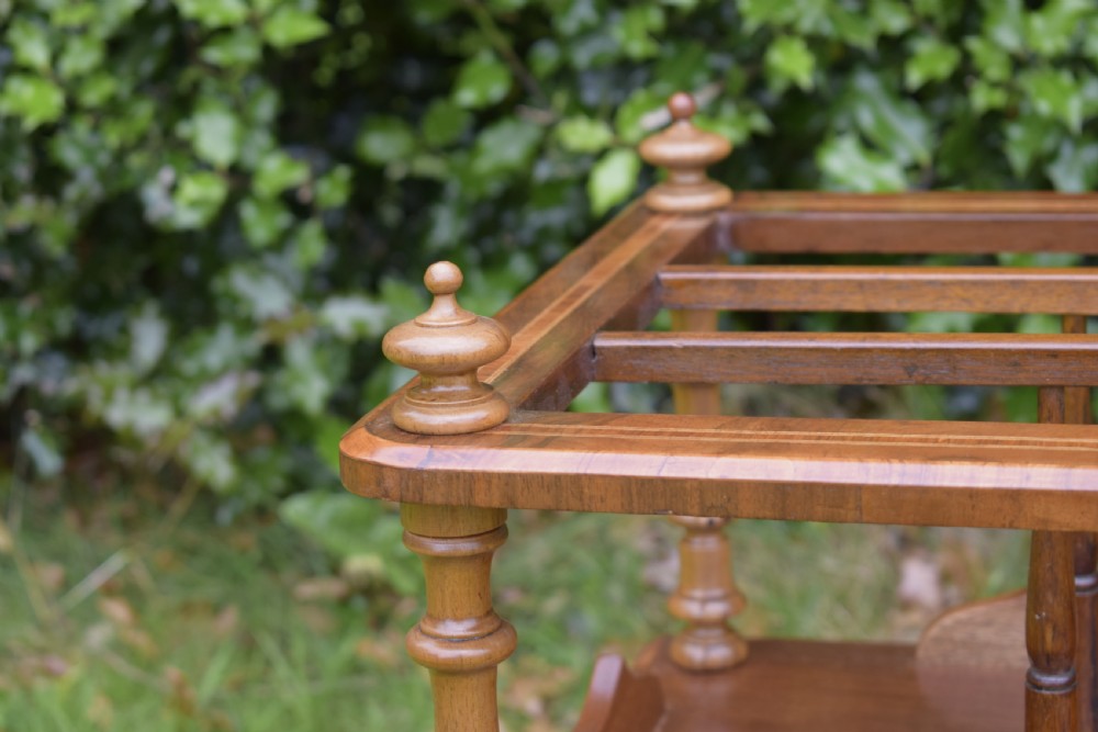 Victorian Walnut Canterbury View V