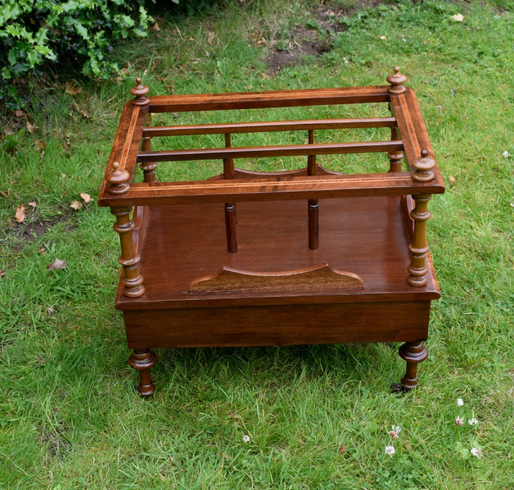 Victorian Walnut Canterbury View XV