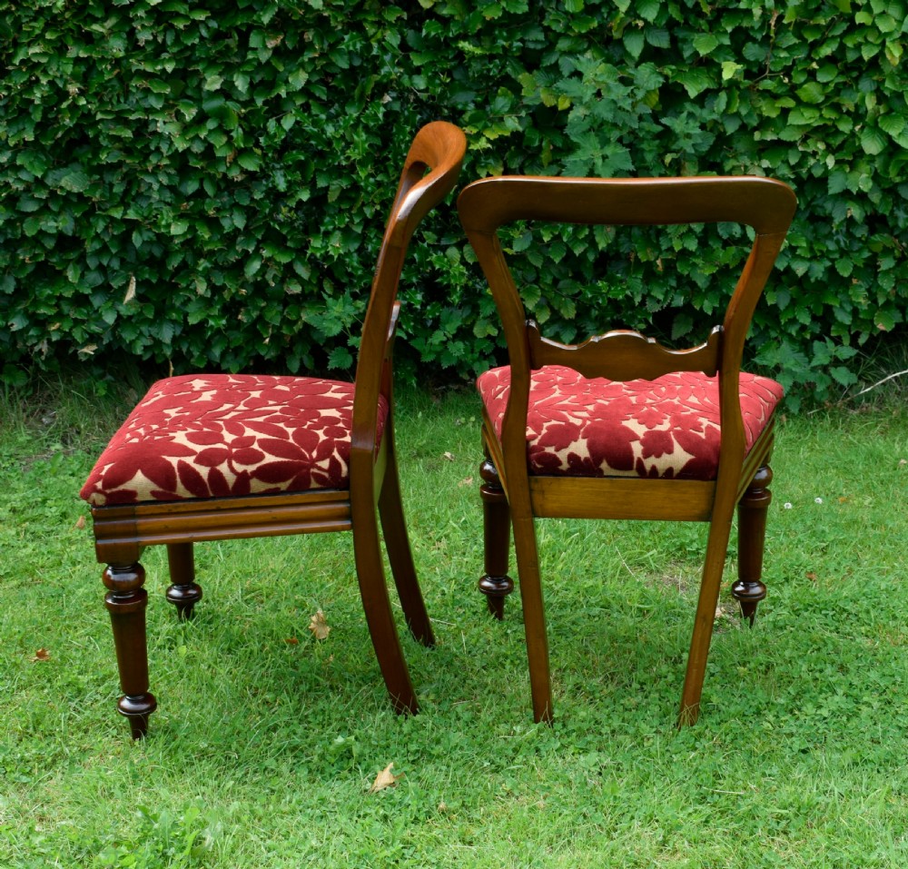 Set of 6 Quality Victorian Dining Chairs View IX