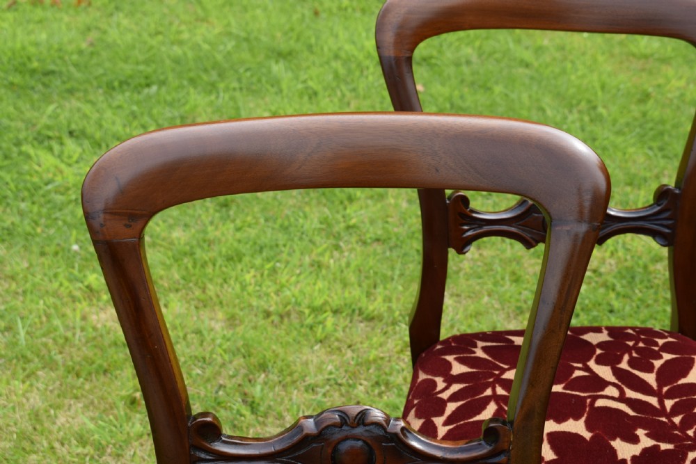 Set of 6 Quality Victorian Dining Chairs View XVIII