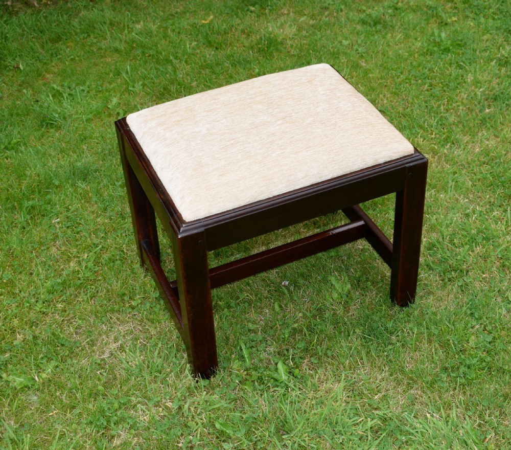 Georgian Mahogany Stool