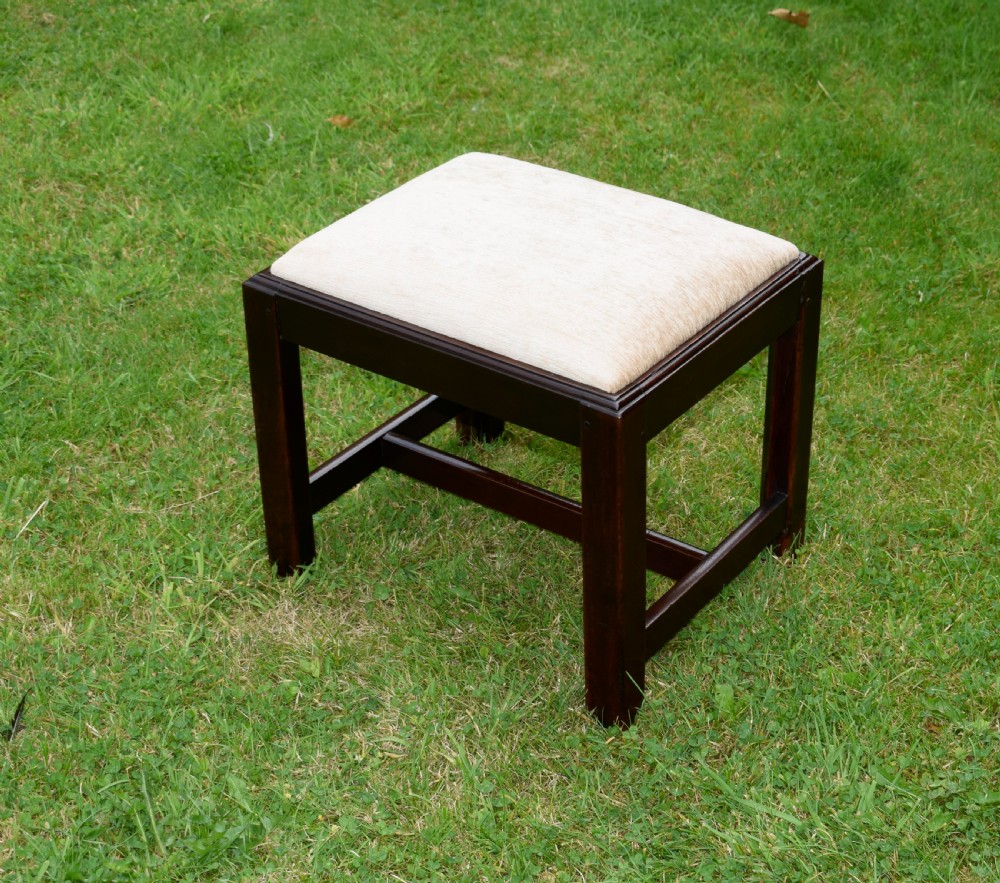 Georgian Mahogany Stool View III