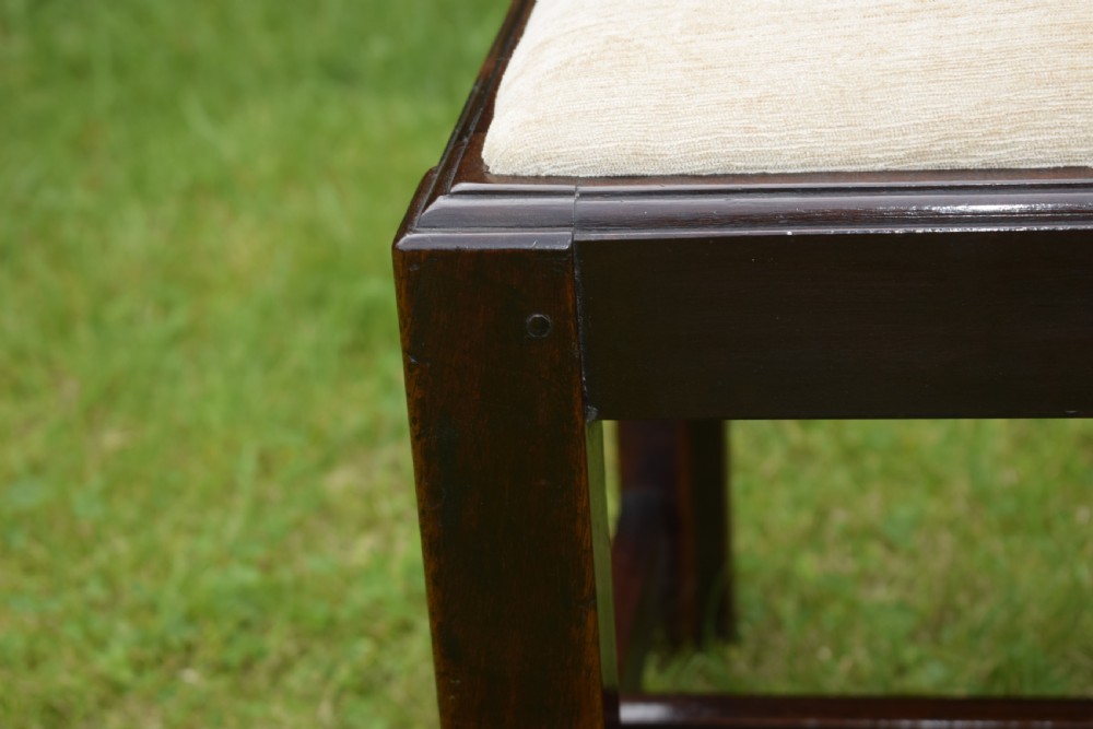 Georgian Mahogany Stool View IX