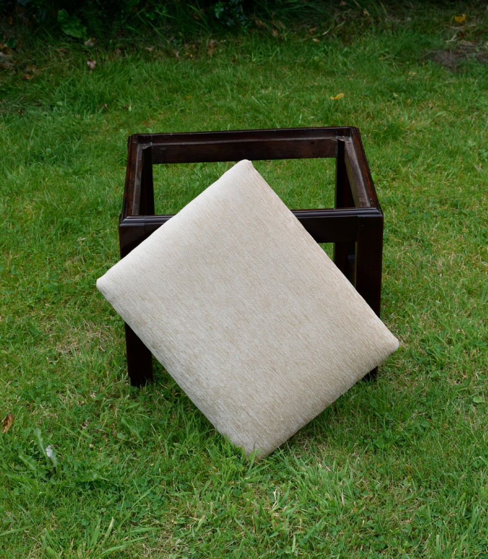 Georgian Mahogany Stool View XI