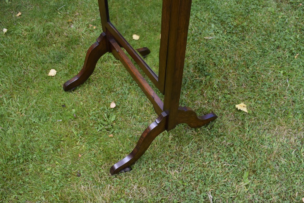 Early 20th Century Cheval Mirror View XIV