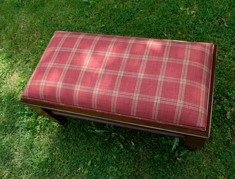 Large Mahogany Centre Stool View VIII