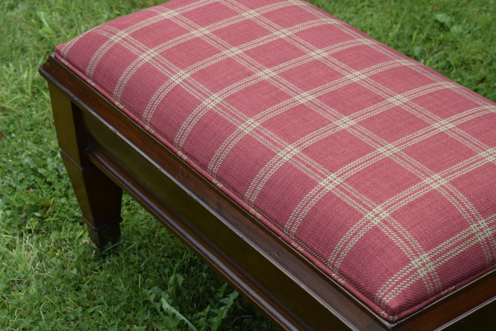Large Mahogany Centre Stool View XII