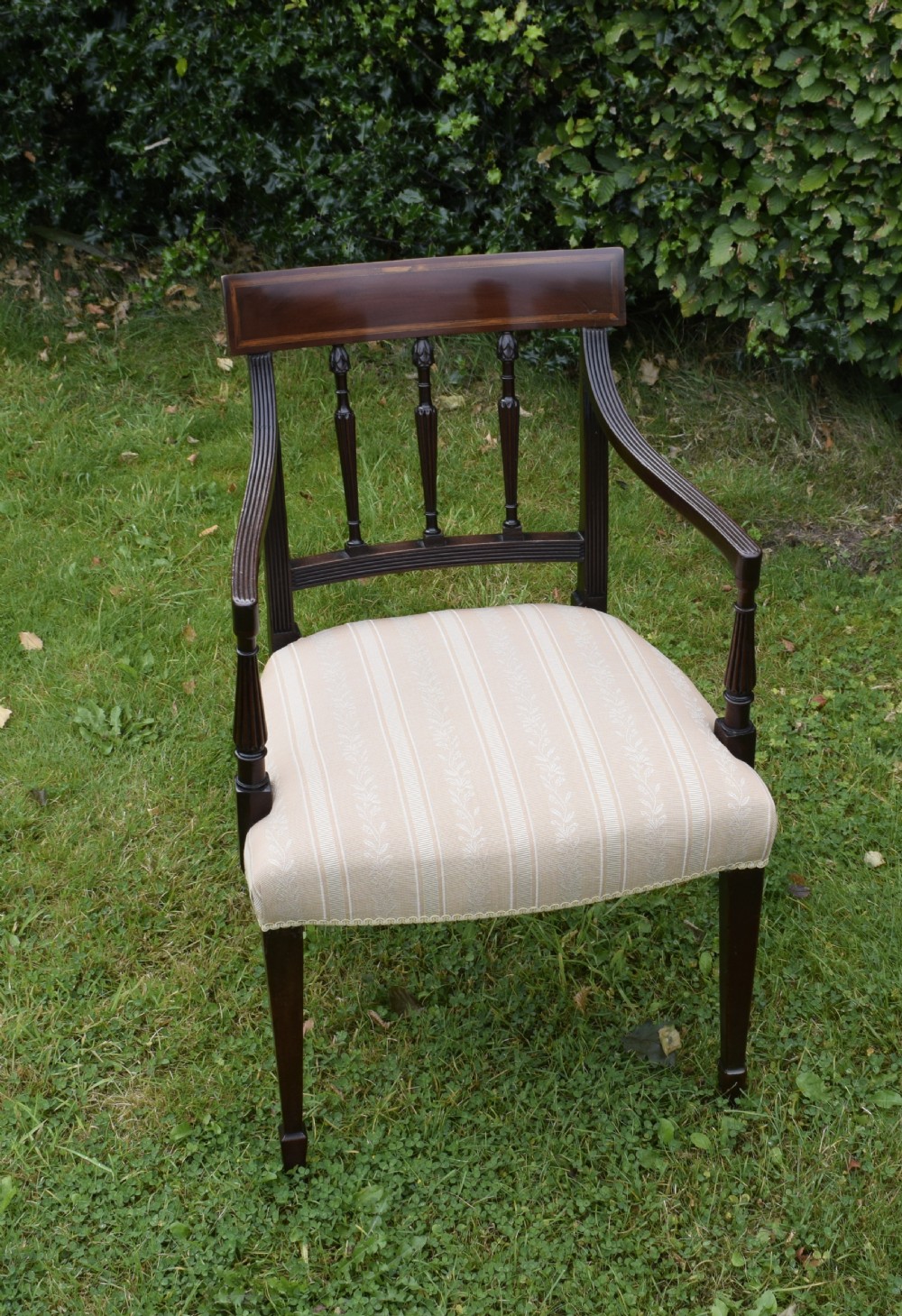 Regency Mahogany Armchair View II