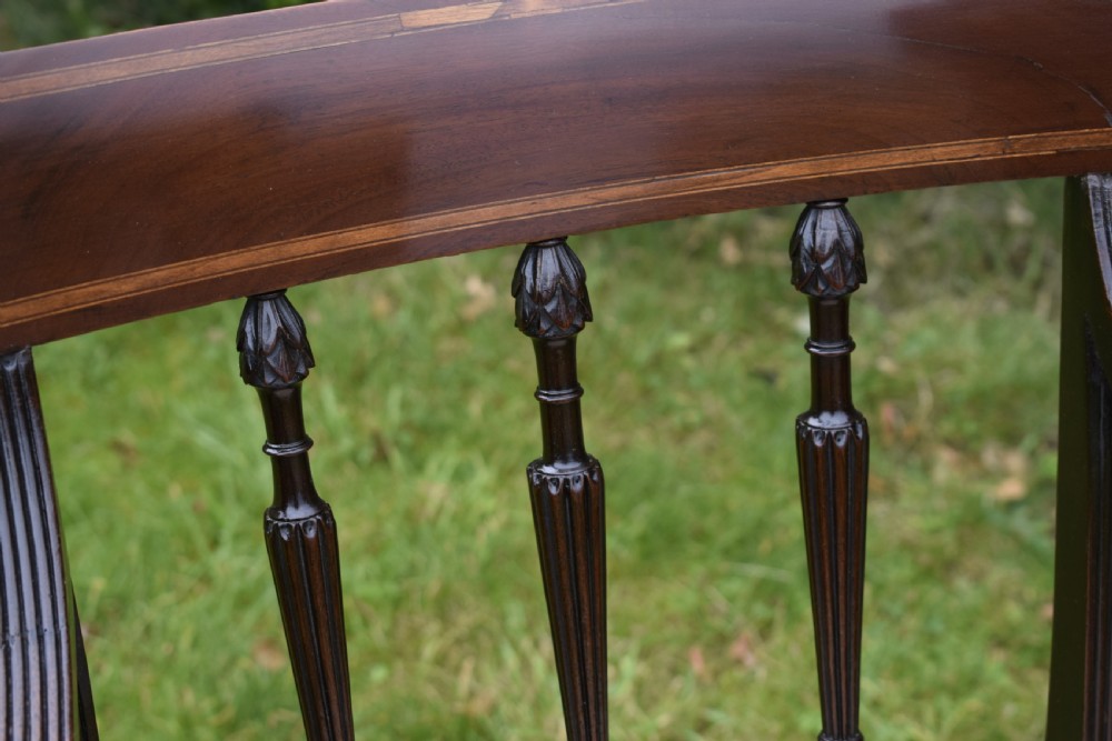 Regency Mahogany Armchair View VII
