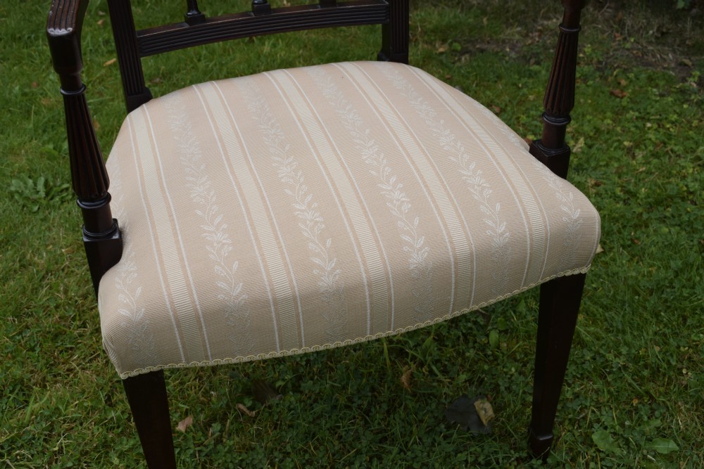 Regency Mahogany Armchair View IX