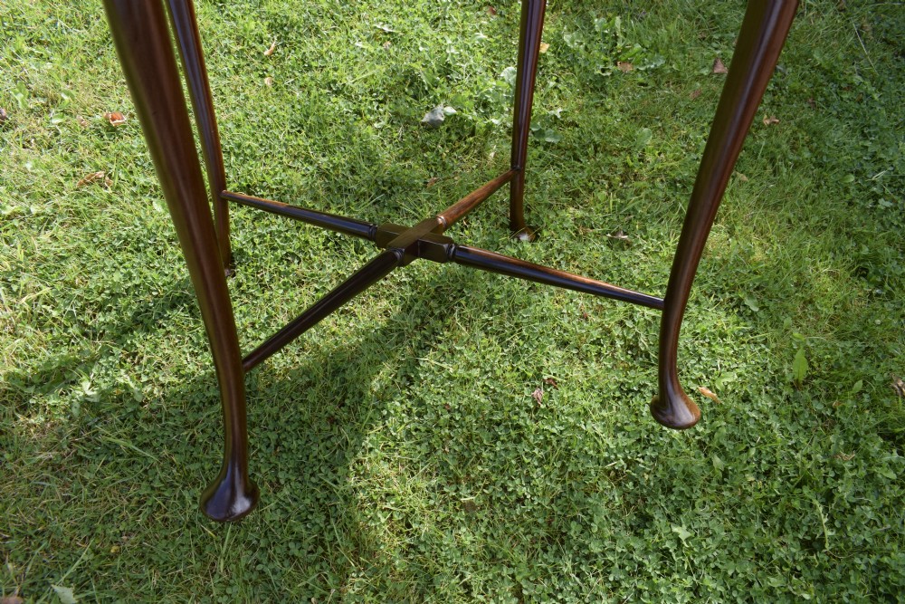 Edwardian Mahogany & Satinwood Centre Table View X