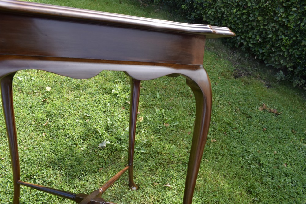 Edwardian Mahogany & Satinwood Centre Table View XV