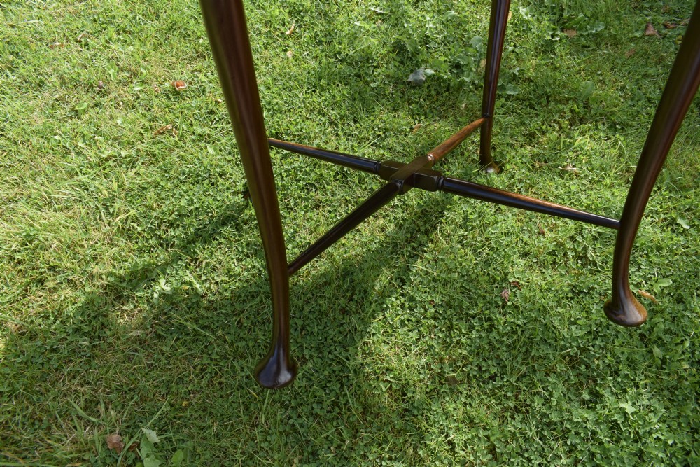 Edwardian Mahogany & Satinwood Centre Table View XVI