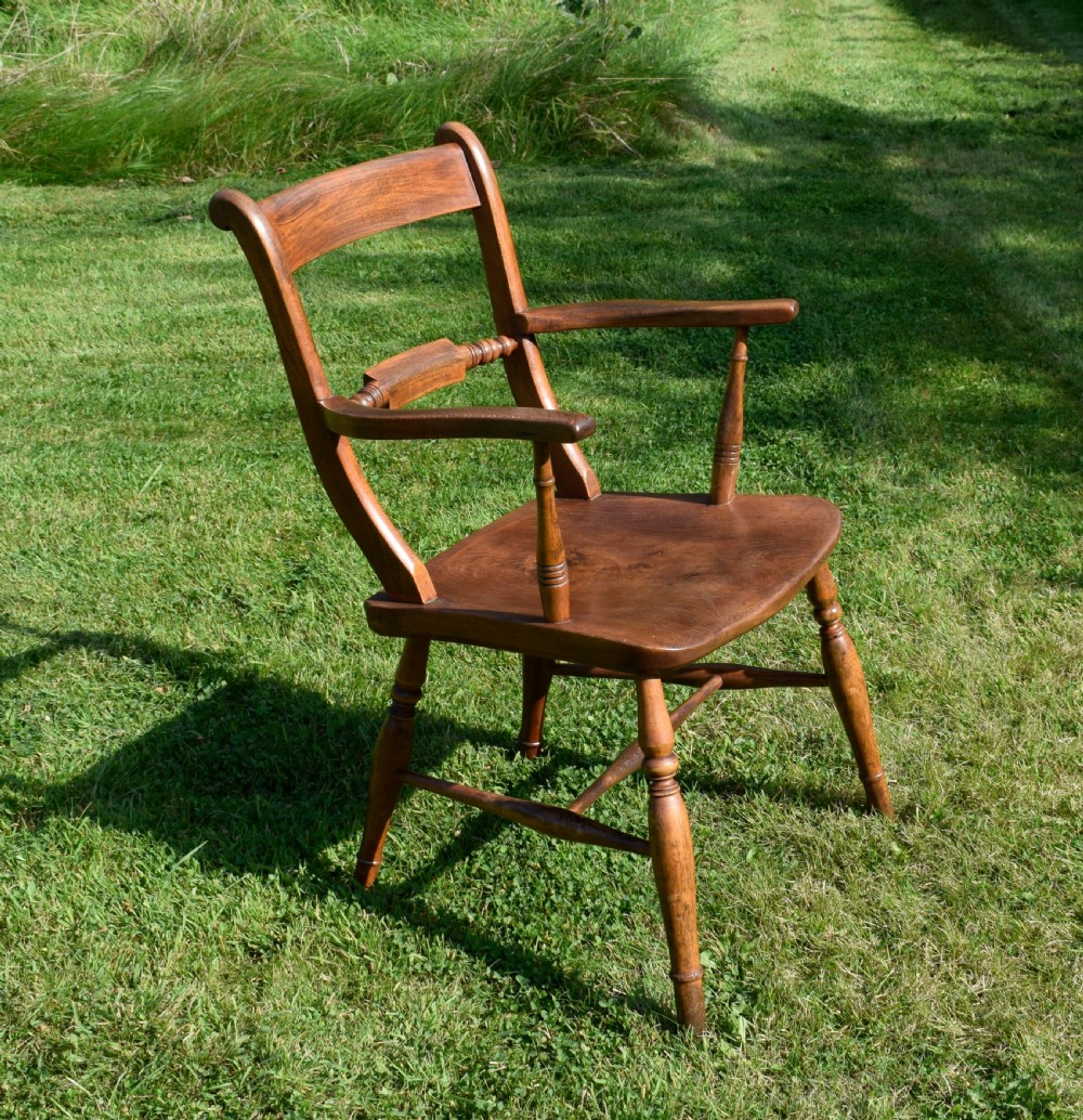 Kitchen Elm & Beech Armchair View II