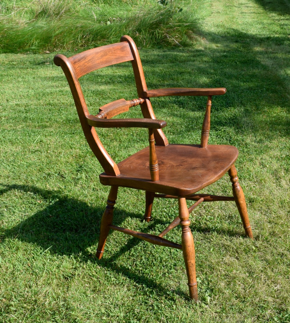 Kitchen Elm & Beech Armchair View III