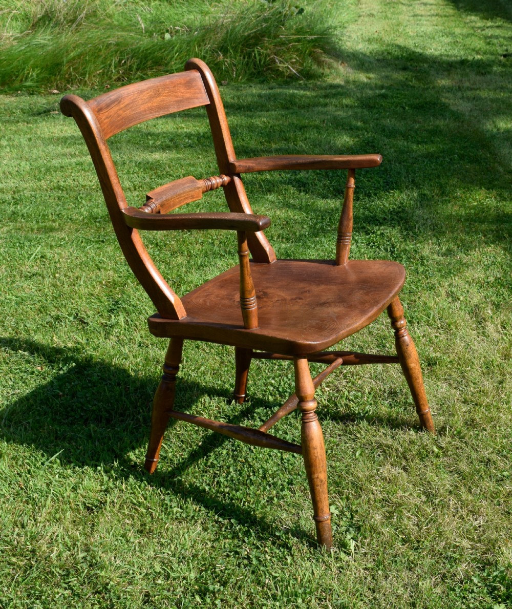 Kitchen Elm & Beech Armchair View IV