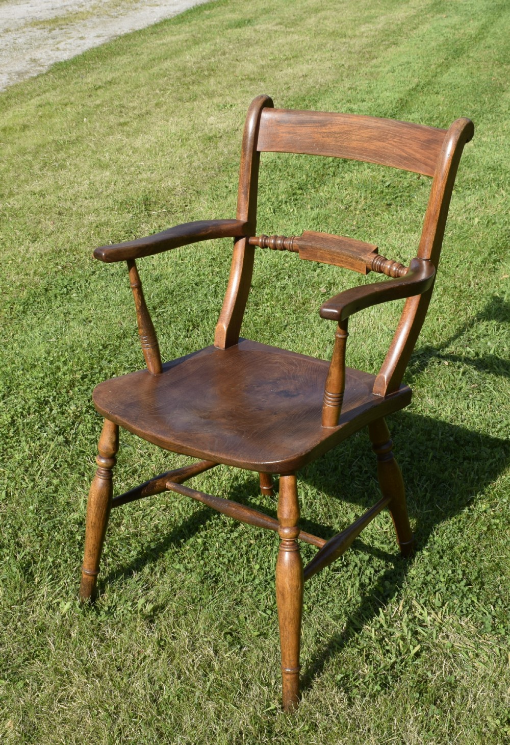 Kitchen Elm & Beech Armchair View V