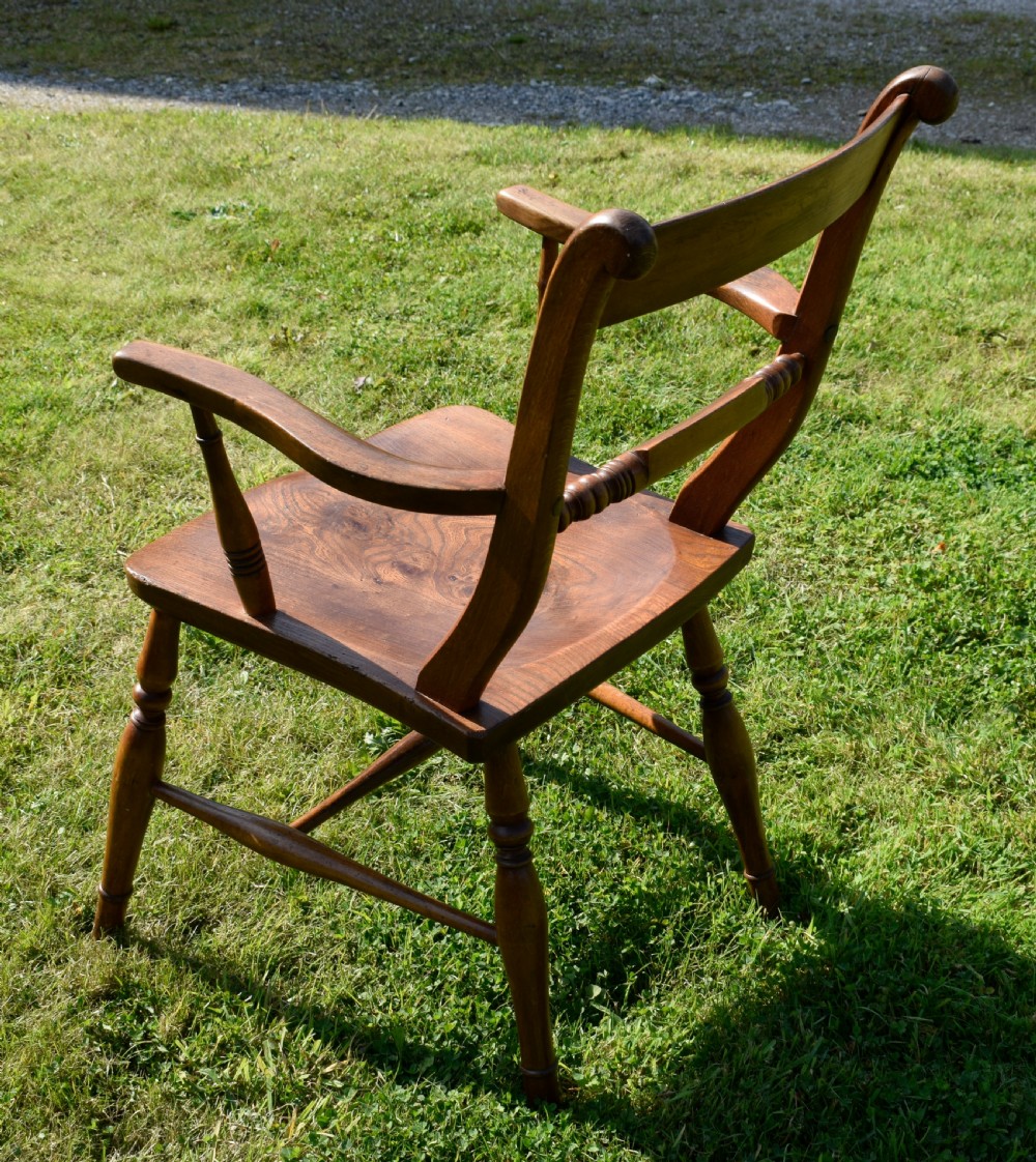 Kitchen Elm & Beech Armchair View VI