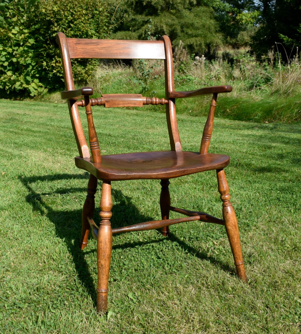 Kitchen Elm & Beech Armchair View X