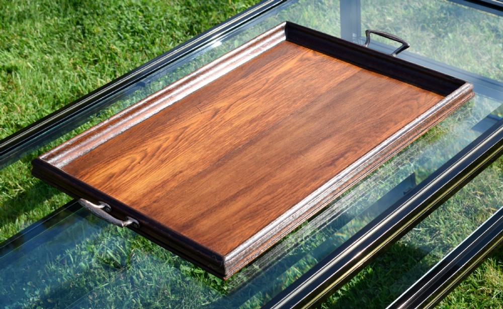 Early 20th Century Oak Tray
