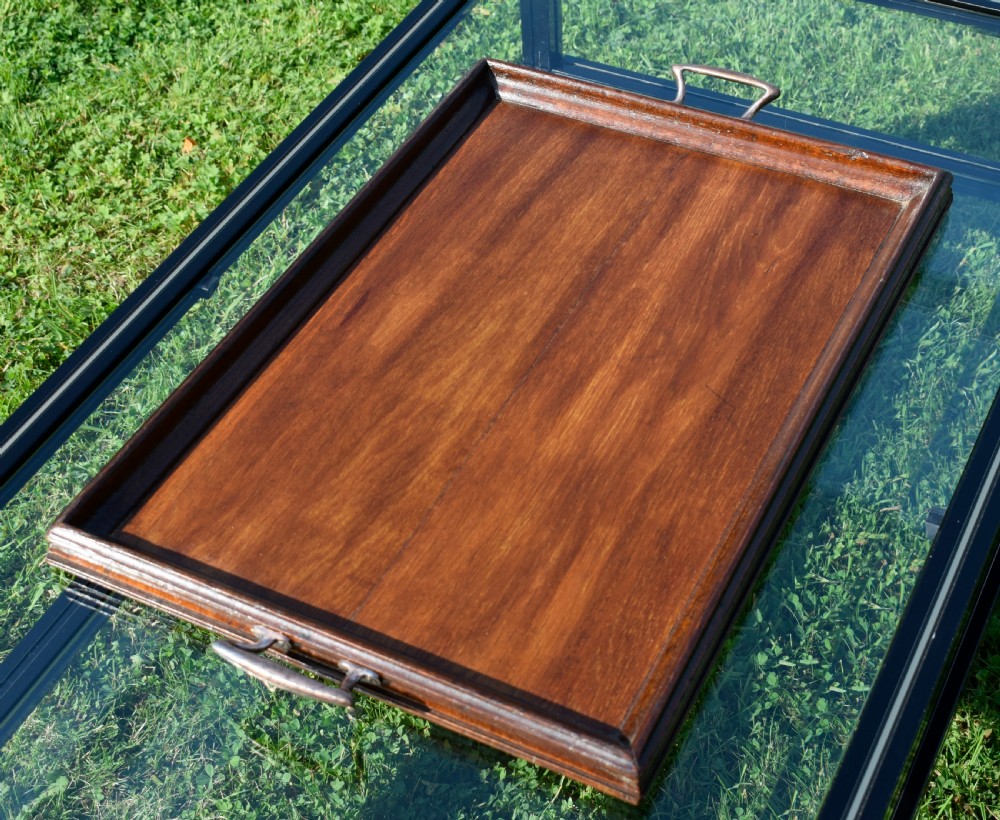 Early 20th Century Oak Tray View III