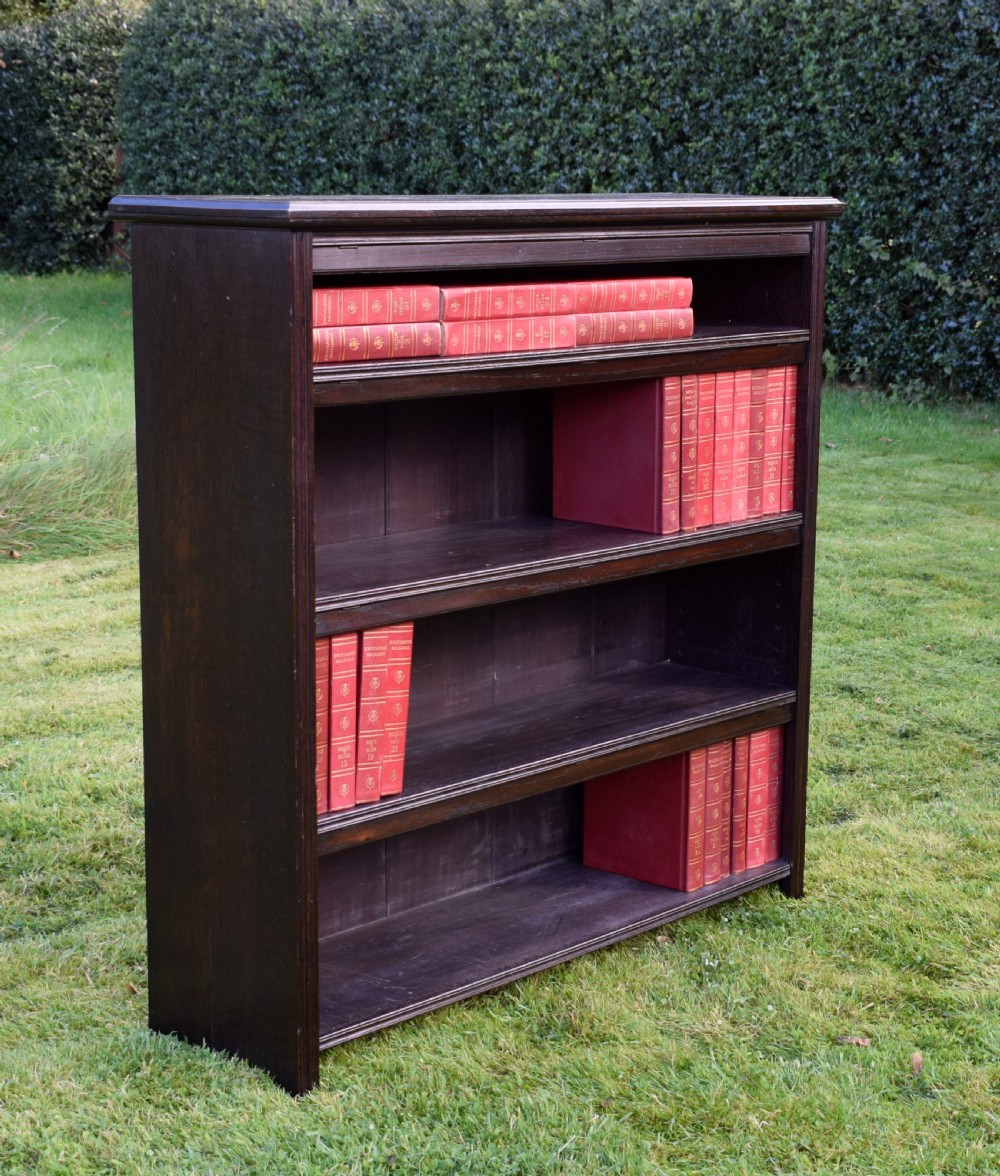Victorian Oak Bookcase