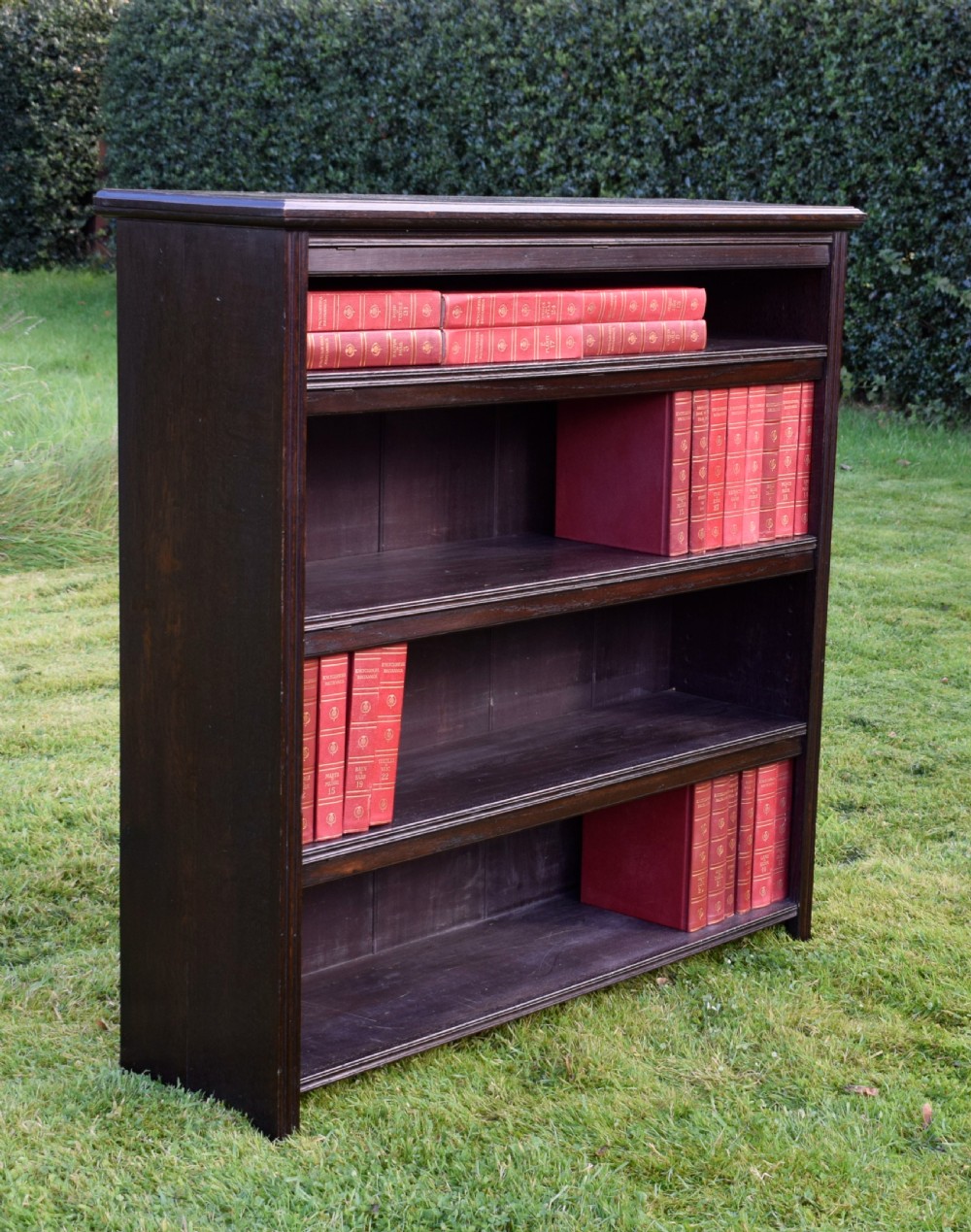 Victorian Oak Bookcase View II