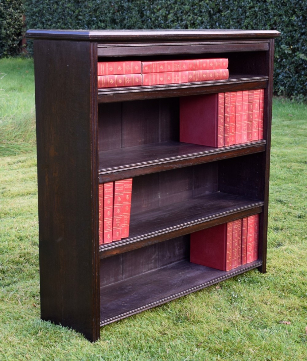 Victorian Oak Bookcase View III
