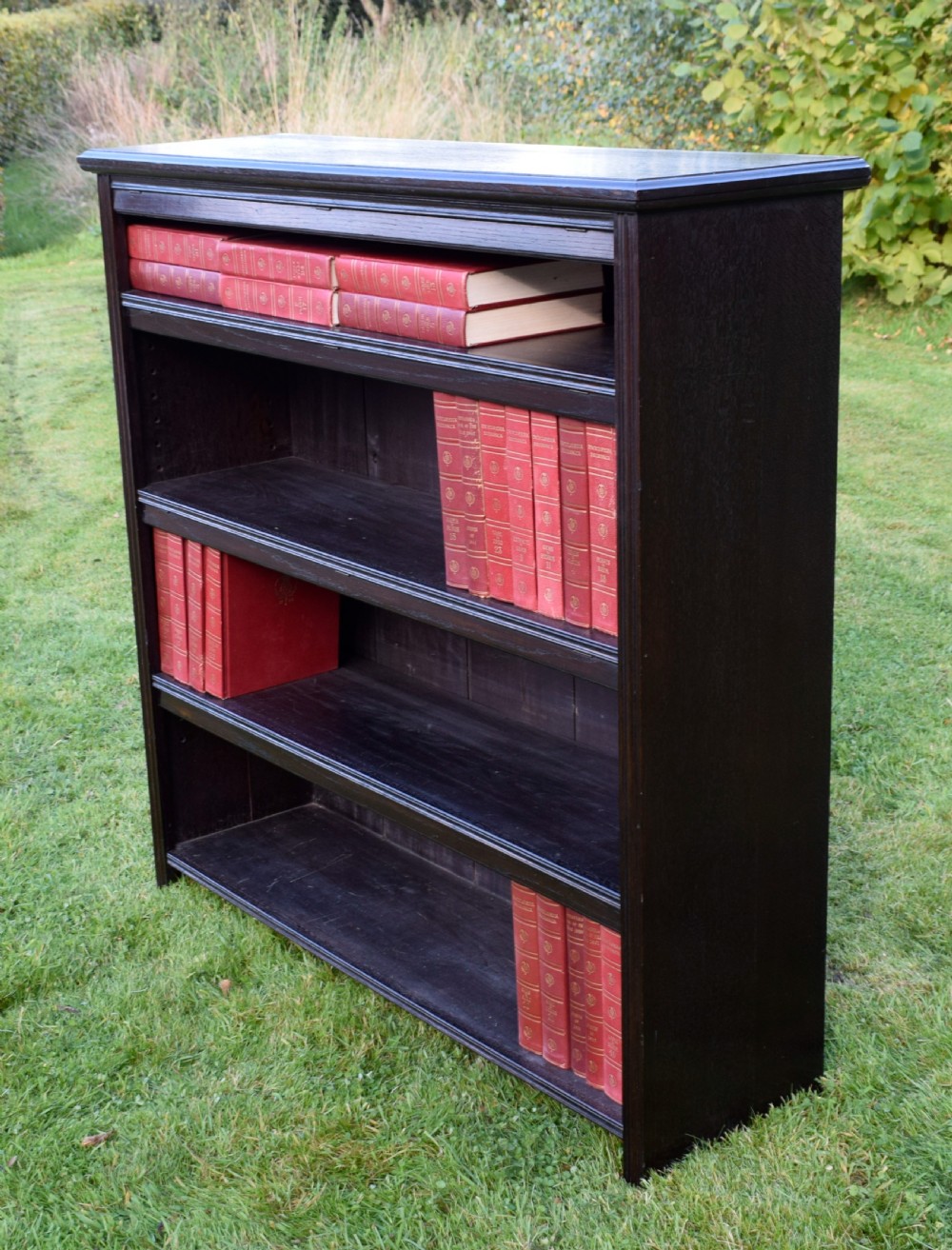 Victorian Oak Bookcase View IV