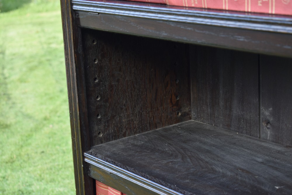 Victorian Oak Bookcase View XVI