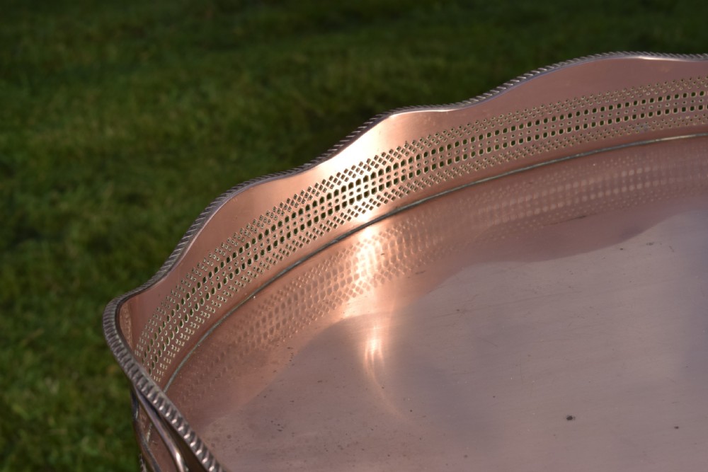 Early 20th Century Copper Oval Tray View VII