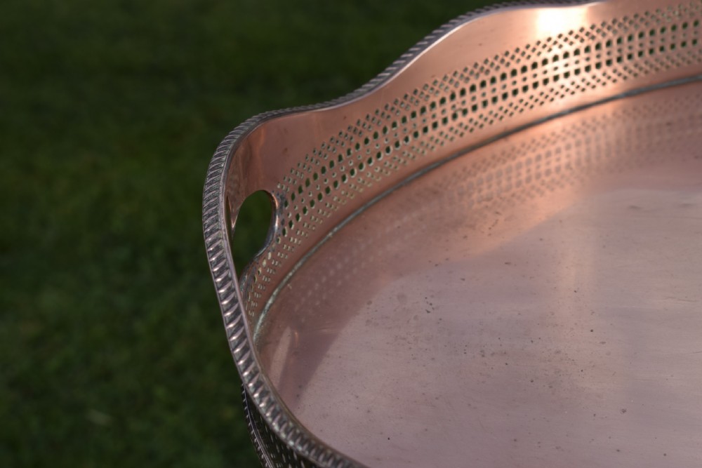 Early 20th Century Copper Oval Tray View XIV