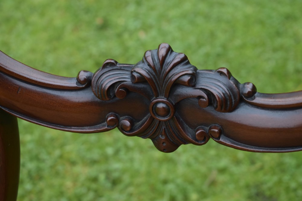 Pair of Quality Mahogany Victorian Chairs View XVIII