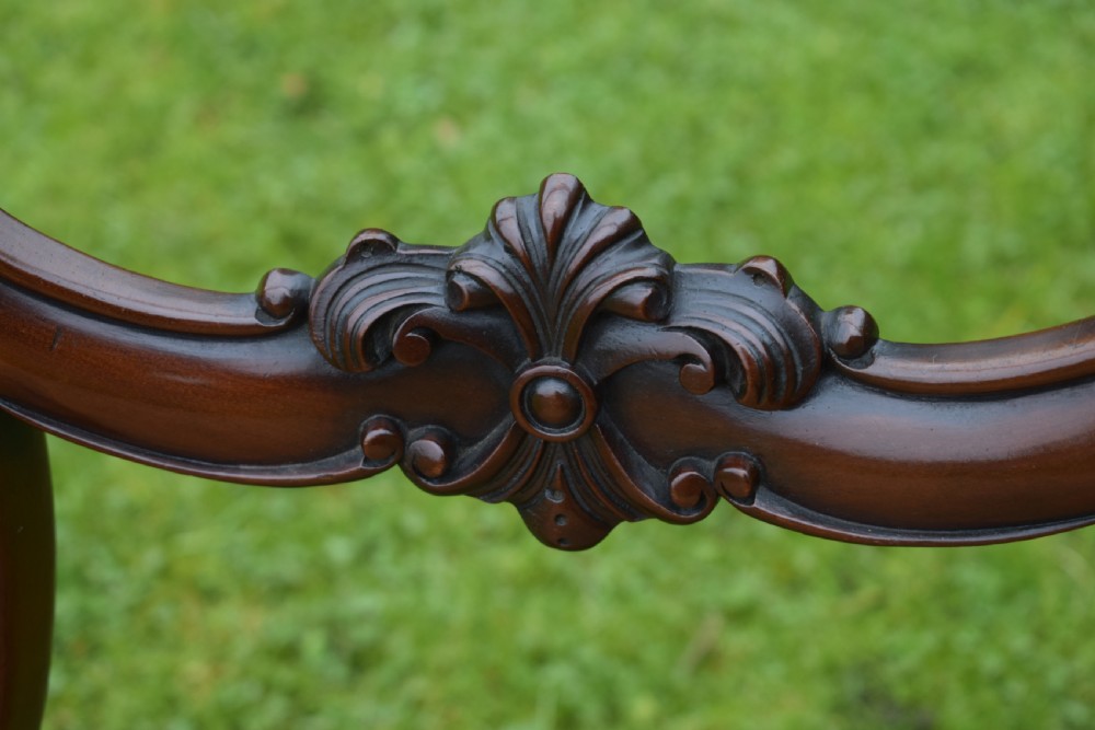 Pair of Quality Mahogany Victorian Chairs View XIX