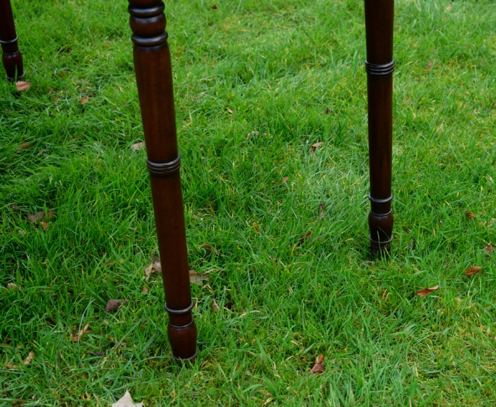 Regency Mahogany Inlaid Console Table View XIII