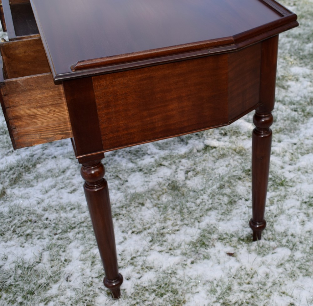 Victorian Mahogany Writing Table View V
