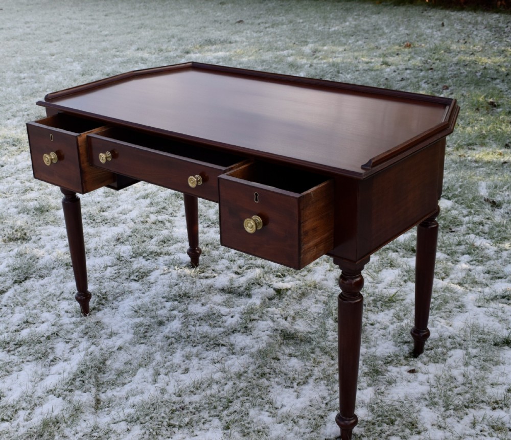 Victorian Mahogany Writing Table View IX