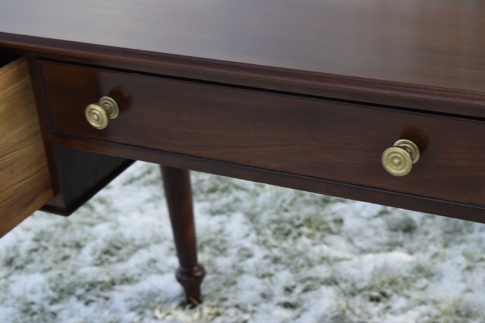 Victorian Mahogany Writing Table View XIV