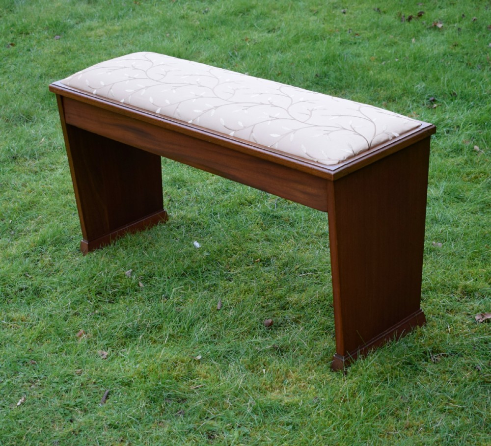 Art Deco Duet Piano Stool