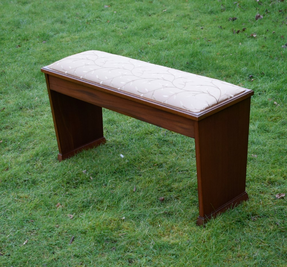Art Deco Duet Piano Stool View II