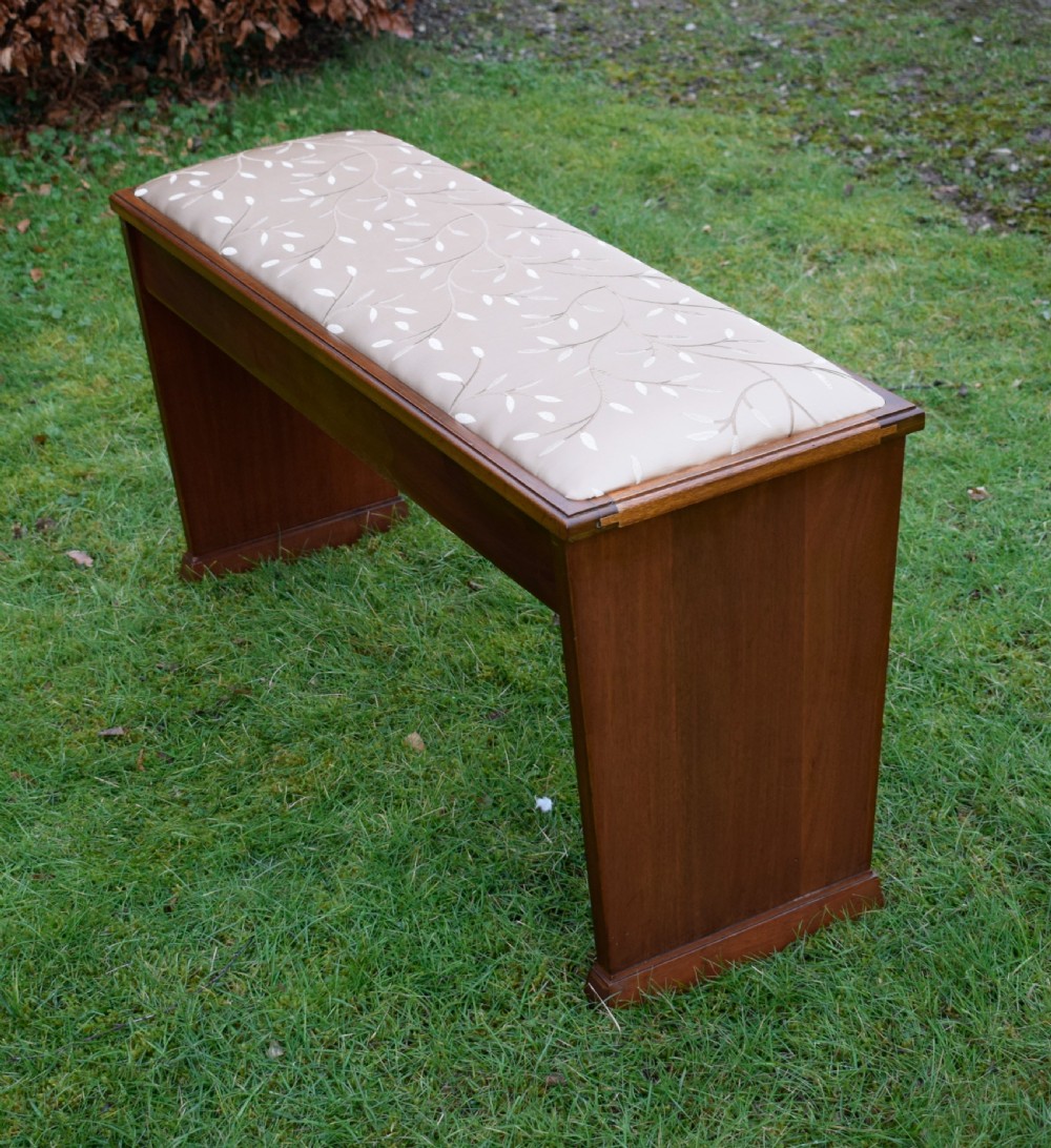 Art Deco Duet Piano Stool View V
