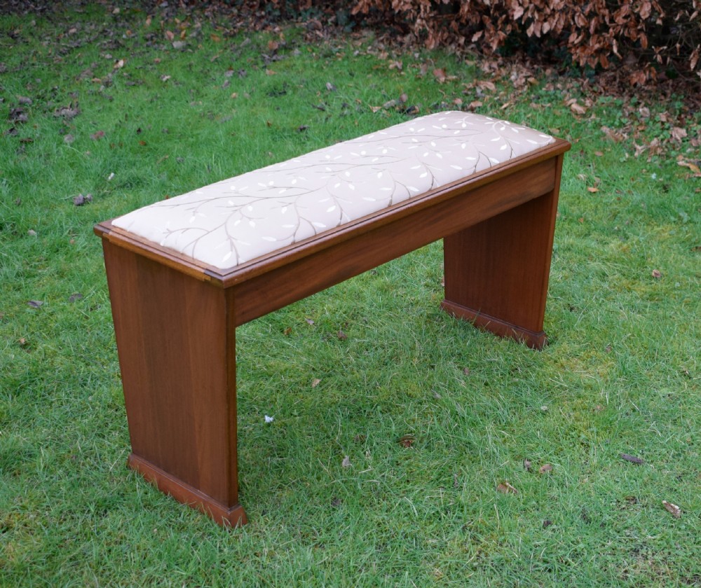 Art Deco Duet Piano Stool View VII