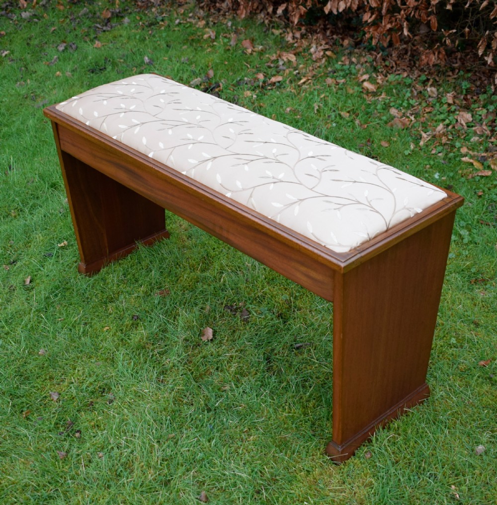 Art Deco Duet Piano Stool View XII