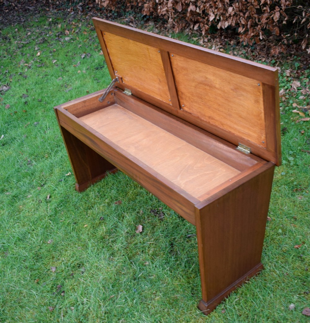 Art Deco Duet Piano Stool View XIV