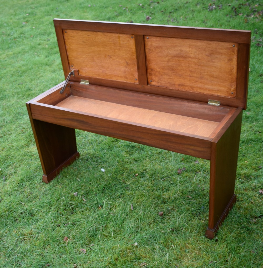 Art Deco Duet Piano Stool View XV